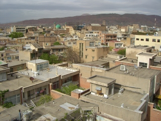 タブリーズ市街 in イラン
