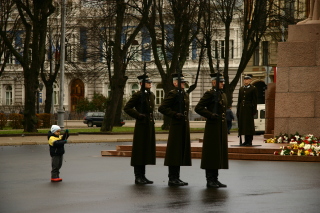 ラトビア・リーガの自由記念碑