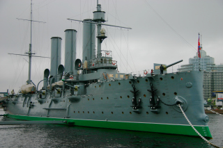 日本海海戦に参加したロシアの軍艦『オーロラ』