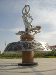 桜蘭天使の像 in チャルクリク