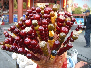 よく屋台で売られているお菓子 in 中国